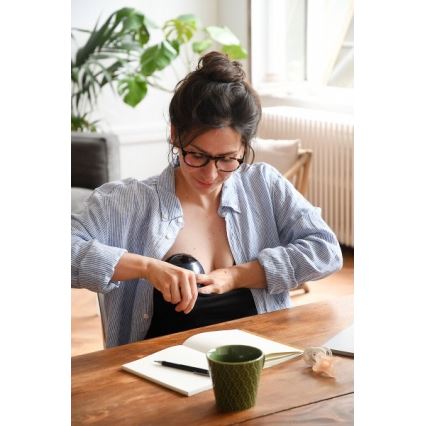 Beaba - Elektrische freihändige Milchpumpe 180 ml 1300 mAh blau