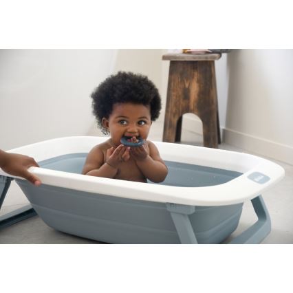 Beaba - Faltbare Kinderbadewanne blau