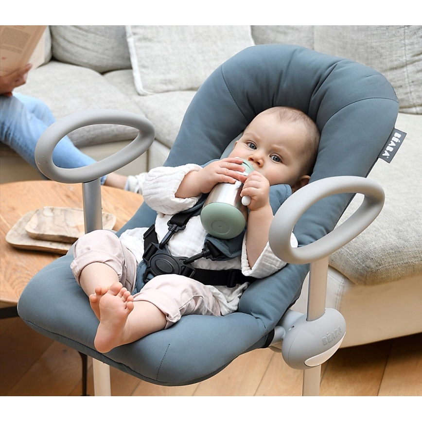 Beaba - Isolierbecher mit Strohhalm 250 ml grün