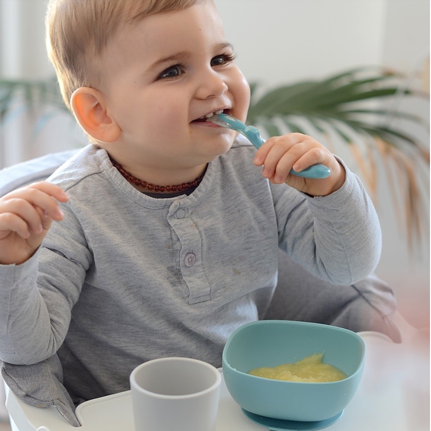 Beaba - Kinder-Essgeschirrset Dschungel 4-teilig