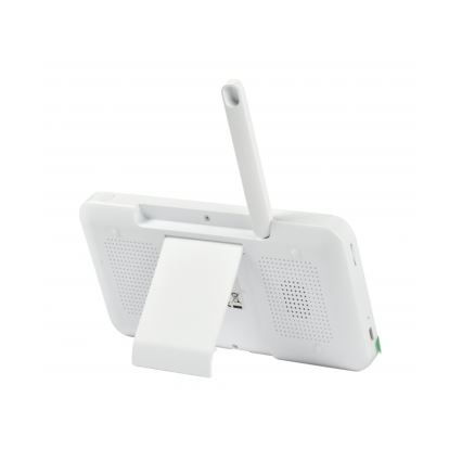 Beaba - Intelligentes, wiederaufladbares Babyphone mit Monitor ZEN NIGHT, 720p, 5 V, 4000 mAh, Wi-Fi, weiß