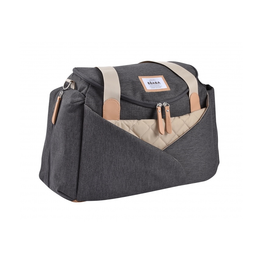 Beaba - Wickeltasche für Kinderwagen SYDNEY grau/beige