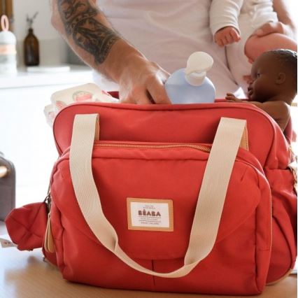 Beaba - Wickeltasche GENEVA rot
