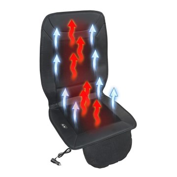 Beheizter Sitzbezug mit Belüftung 18W/12V schwarz