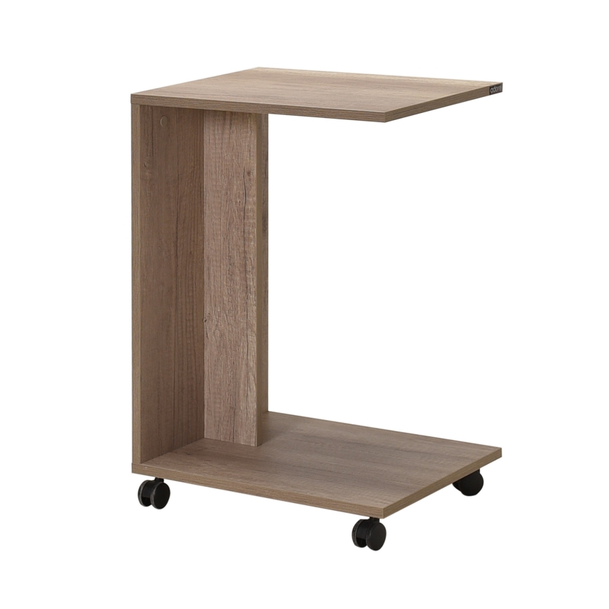 Beistelltisch 65x35 cm braun