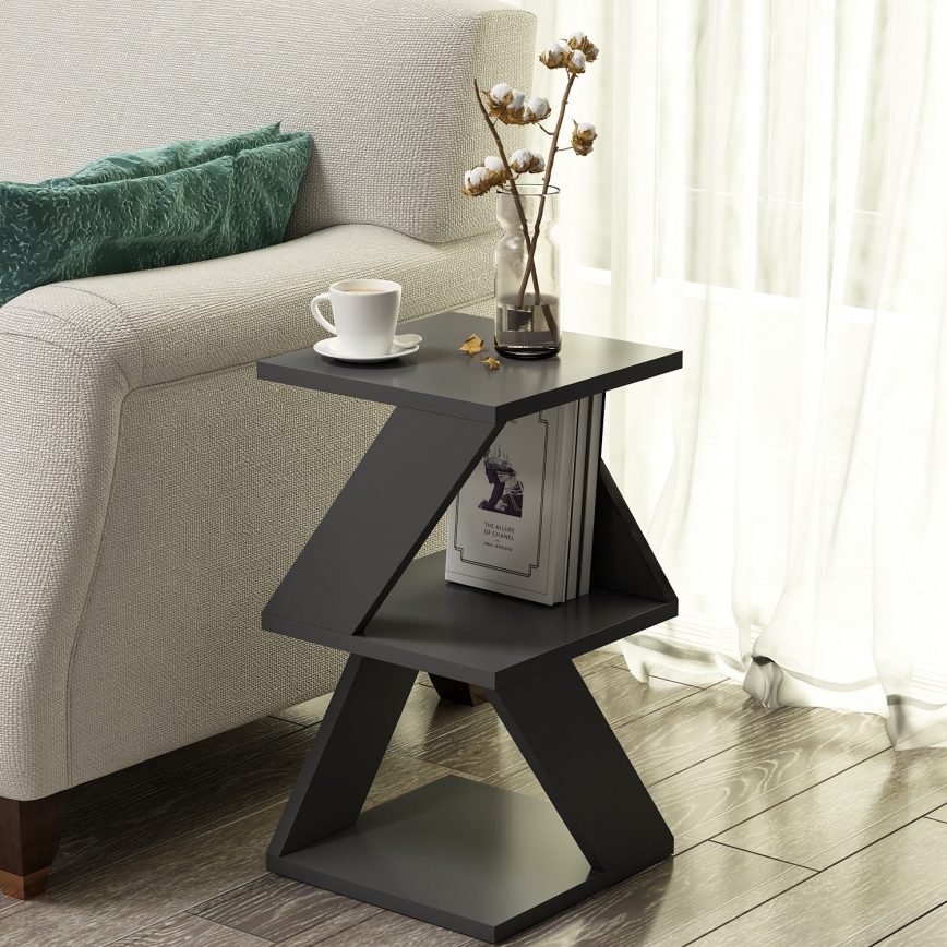 Beistelltisch ALBENI 50x30 cm anthrazit