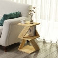 Beistelltisch ALBENI 50x30 cm braun
