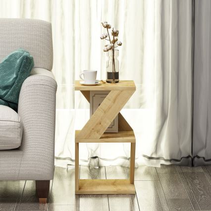 Beistelltisch ALBENI 50x30 cm braun