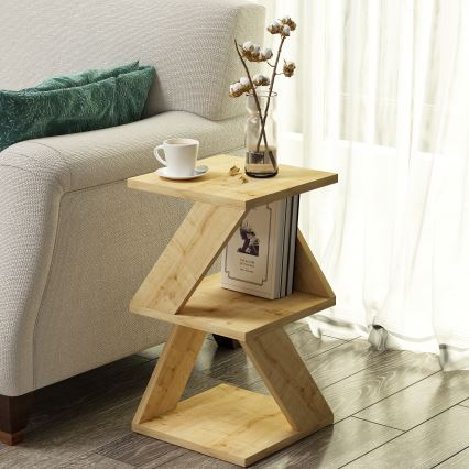 Beistelltisch ALBENI 50x30 cm braun