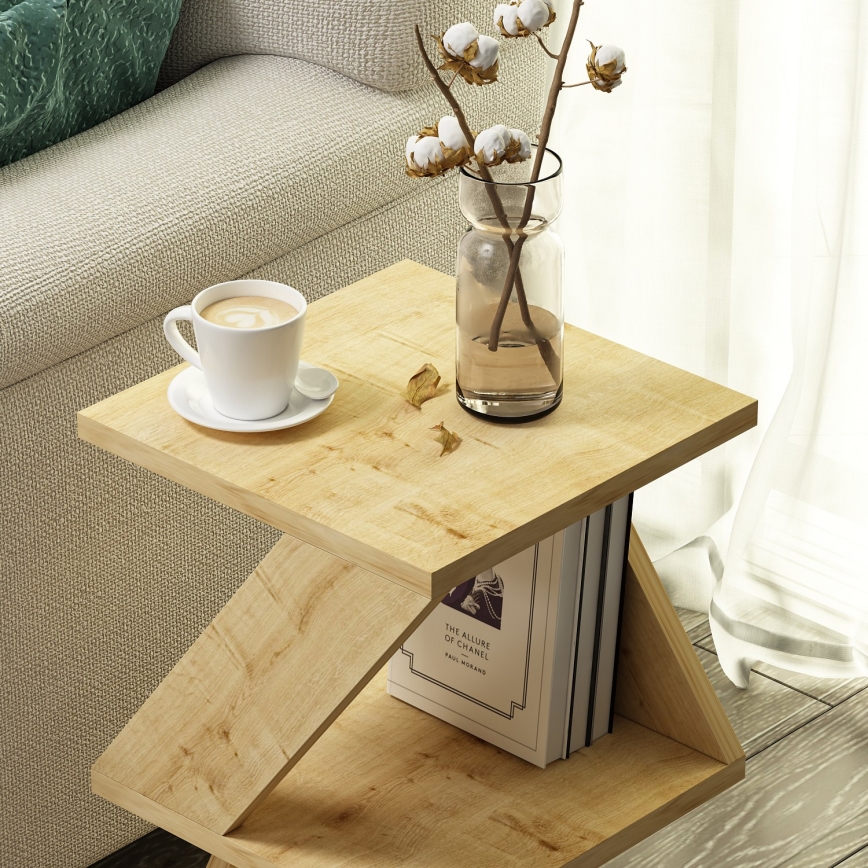 Beistelltisch ALBENI 50x30 cm braun