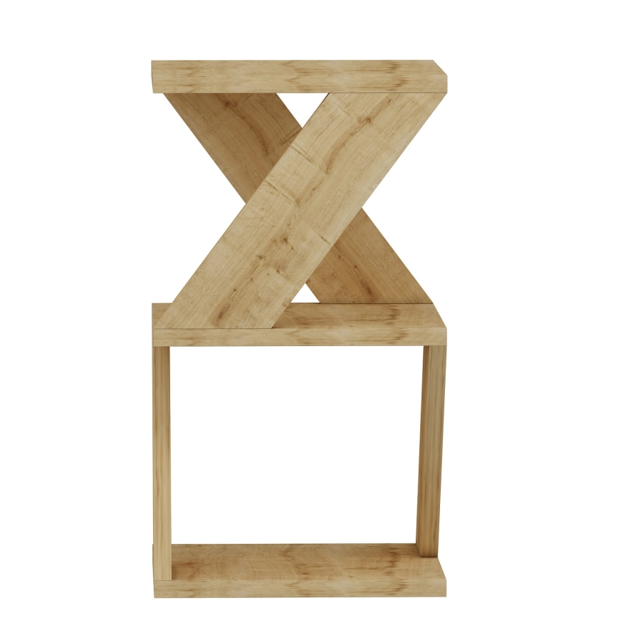 Beistelltisch ALBENI 50x30 cm braun