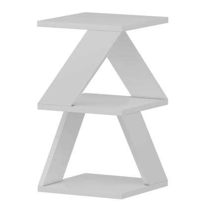 Beistelltisch ALBENI 50x30 cm weiß