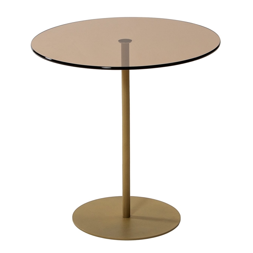Beistelltisch CHILL 50x50 cm golden/bronzen