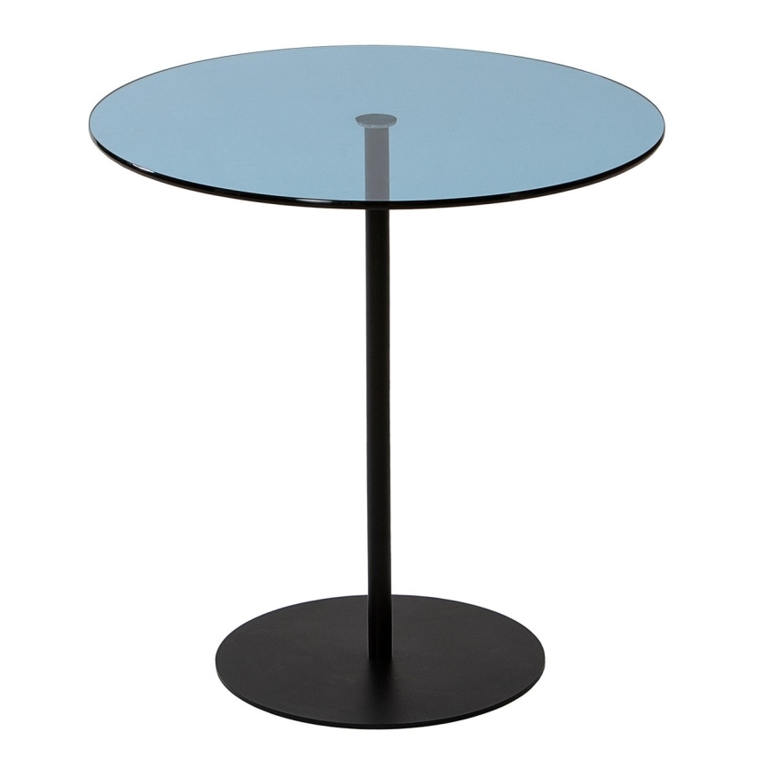 Beistelltisch CHILL 50x50 cm schwarz/blau