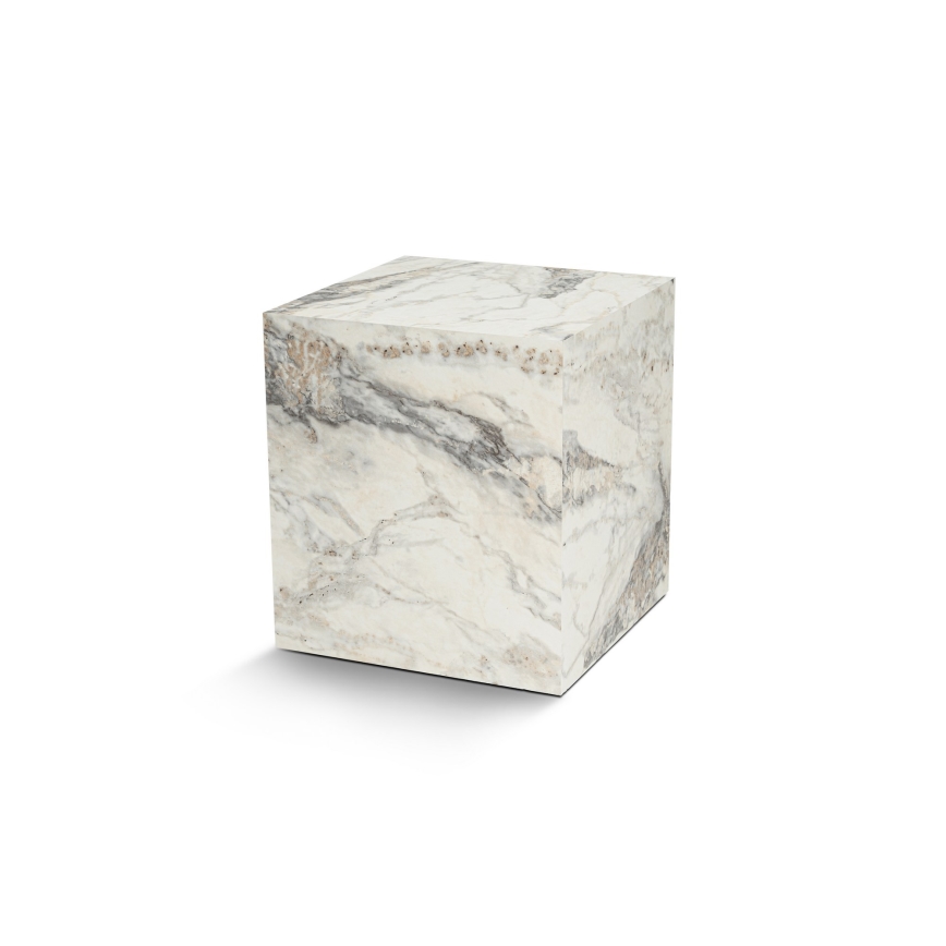 Beistelltisch KUP 50x45 cm Marmordekor