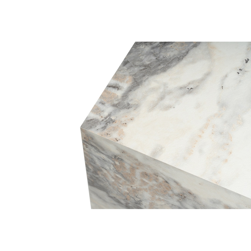 Beistelltisch KUP 50x45 cm Marmordekor