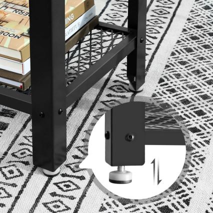 Beistelltisch LUVOR Braun/Schwarz