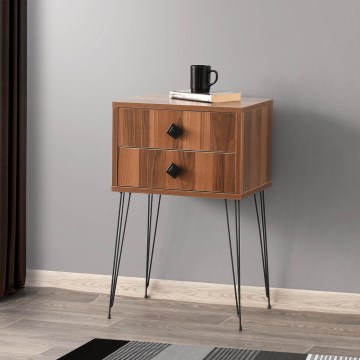 Beistelltisch MELINOS 70x45 cm braun