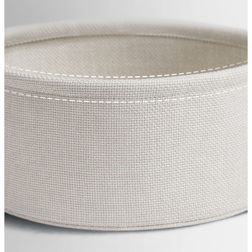 Beistelltisch NOIRA grau/weiß