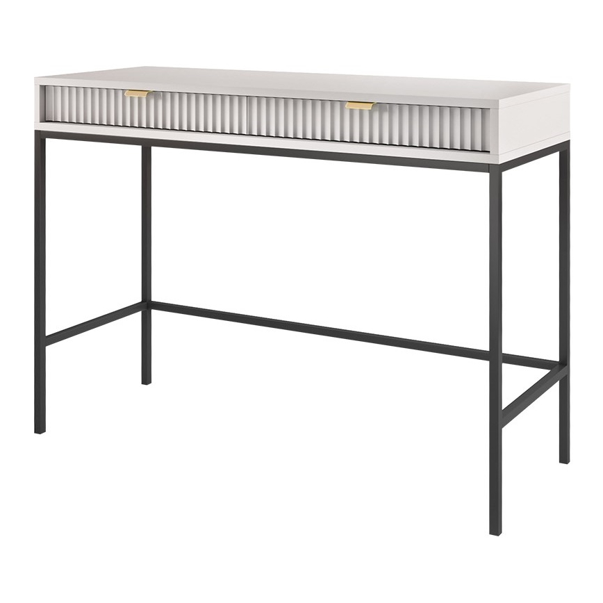 Beistelltisch NOVA 77x104 cm grau/schwarz