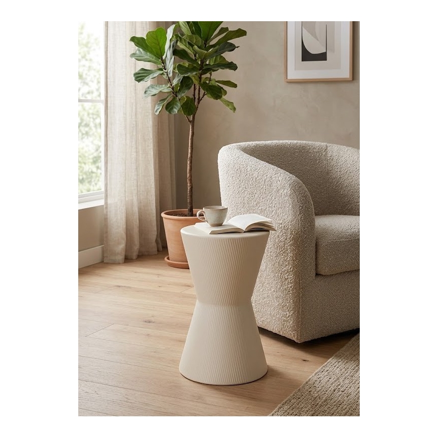 Beistelltisch PETIT Ø 29 cm weiß