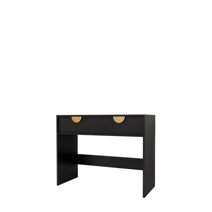 Beistelltisch VUNOTIS 78x100 cm schwarz