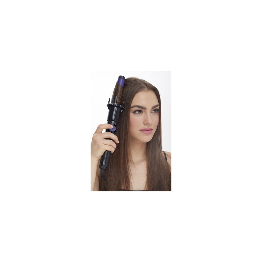 Bellissima 11307 - Rotations-Lockenstab RICCI&CURL 230V schwarz/lila