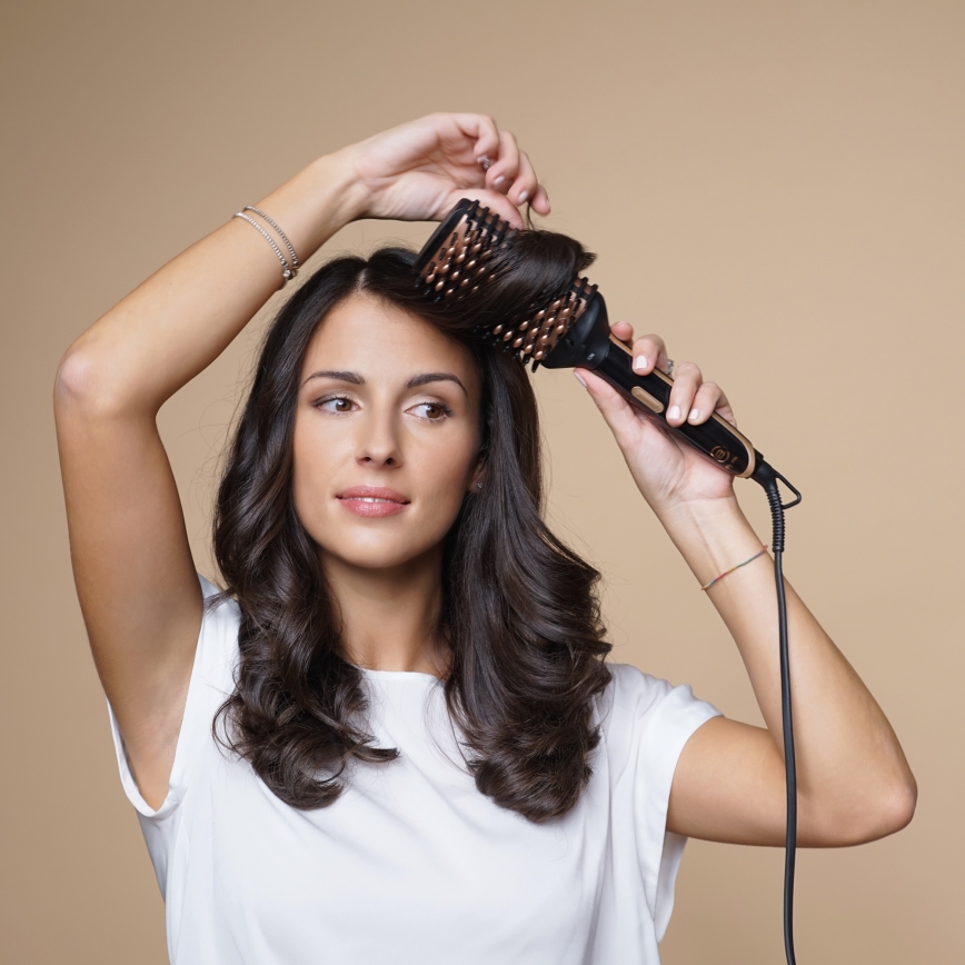 Bellissima 11879 - Heißluftbürste MAGIC SHINY BRUSH 73W/230V Roségold