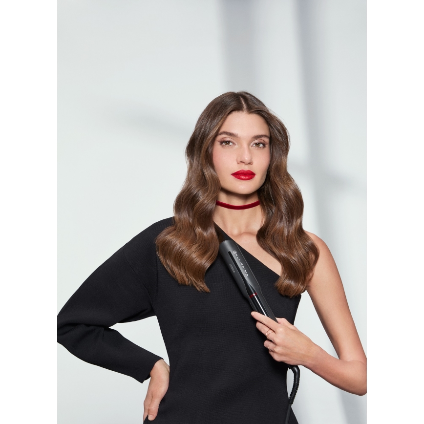 Bellissima 11948 - Glätteisen mit LCD-Display Infrarot 60W/230V schwarz