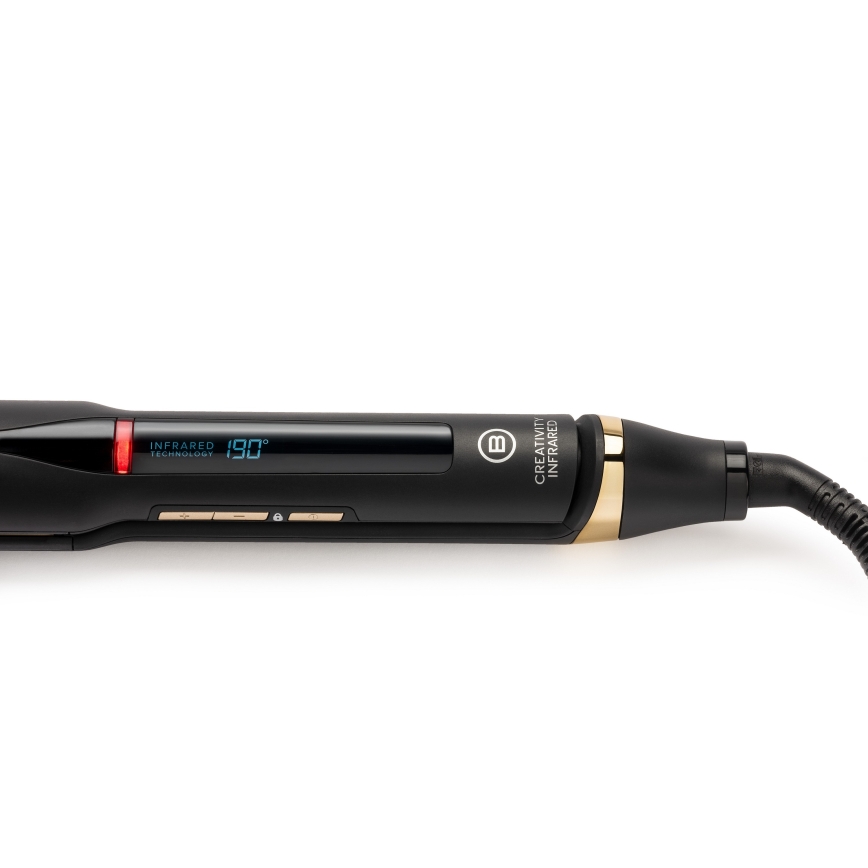 Bellissima 11948 - Glätteisen mit LCD-Display Infrarot 60W/230V schwarz