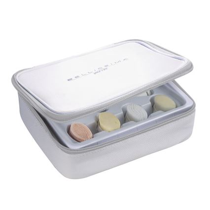 Bellissima 5167 - PURE&LIGHT Gesichtsreinigungsbürste, batteriebetrieben (1xAA), cremefarben