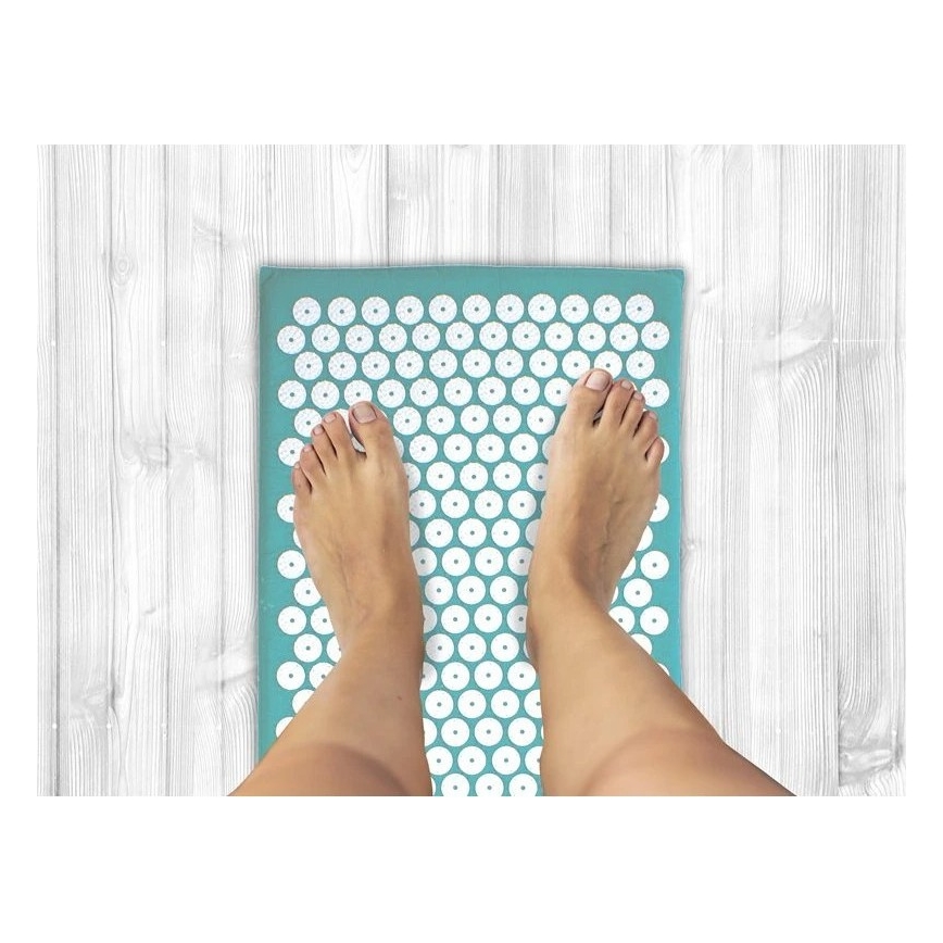 Beper - Akupressurmatte und Kissen, mintfarben