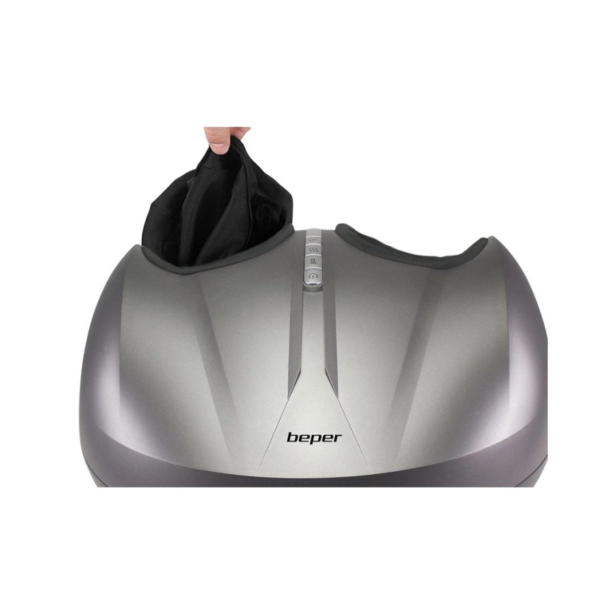 Beper - Fußmassagegerät SHIATSU 36W/230V + Fernbedienung