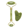 Beper - Jade-Massage-Roller und Gua Sha-Stein