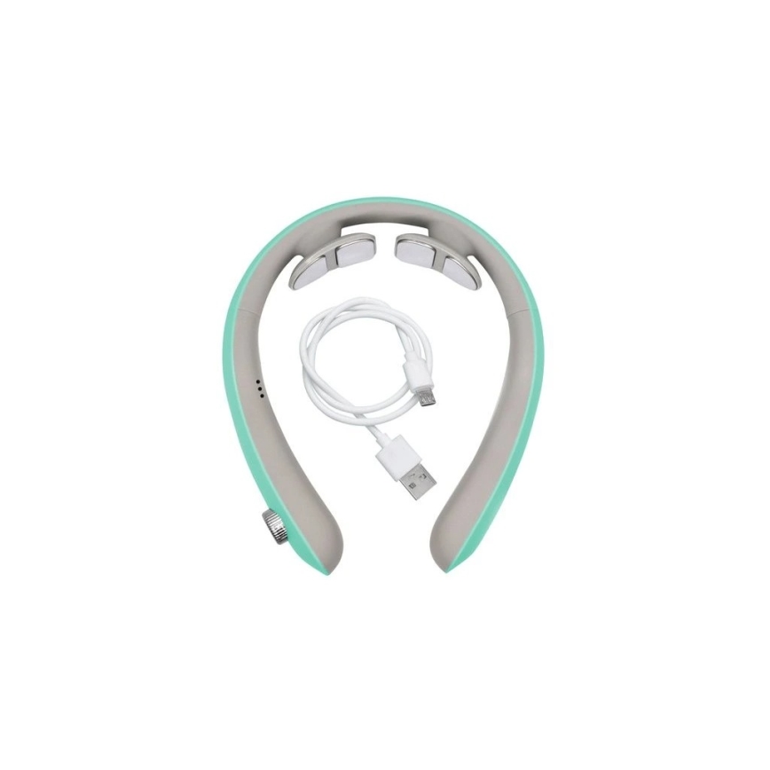 Beper - Wiederaufladbares EMS-Nackenmassagegerät 5V/900 mAh mintgrün
