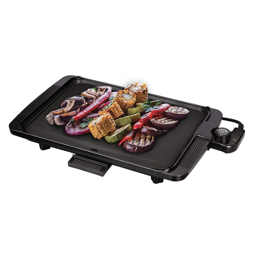 BerlingerHaus - Elektrischer Tischgrill mit Antihaftbeschichtung 1500W/230V schwarz