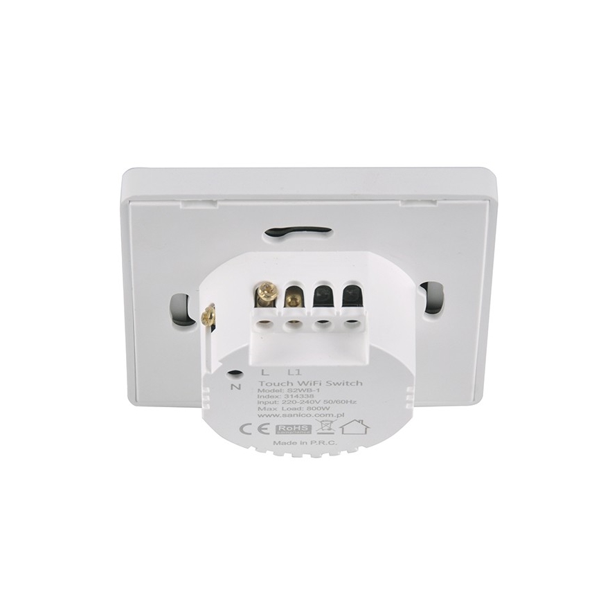 Berührungsschalter einpolig SMART 800W/230V Wi-Fi Tuya