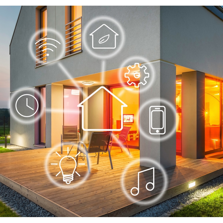 Berührungsschalter einpolig SMART 800W/230V Wi-Fi Tuya