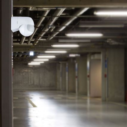 Bewegungsmelder PIR 180° 800W/230V IP44 weiß