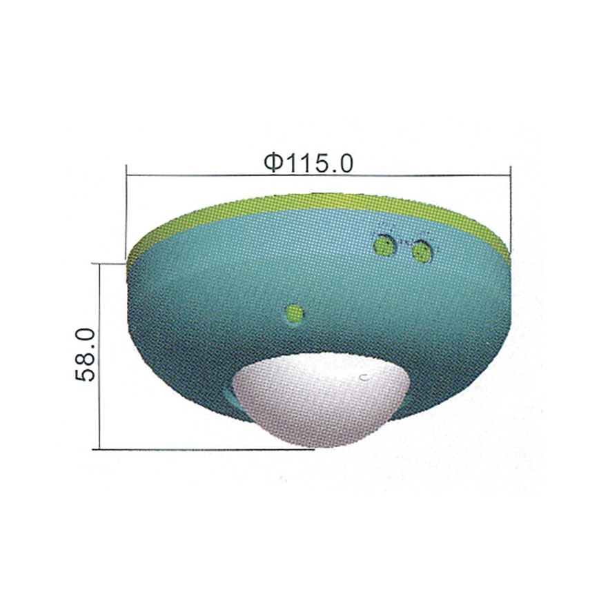 Bewegungsmelder PIR B 360° 1200W/230V weiß