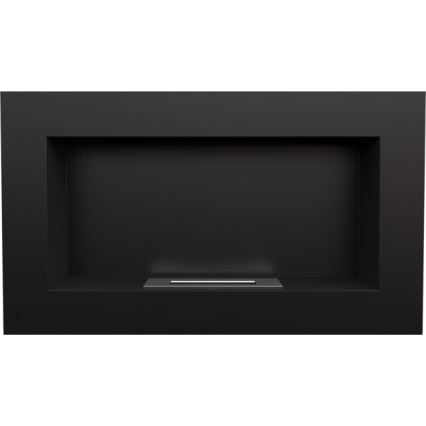 Kratki - Eingebauter BIO-Kamin 37,4x64,8 cm 1 kW schwarz