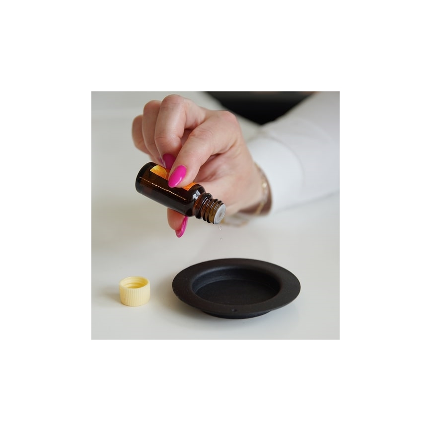 Kratki - Eingebauter BIO-Kamin 37,4x64,8 cm 1 kW schwarz