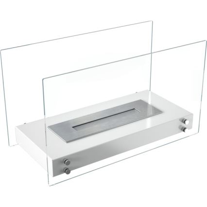 Kratki - BIO-Kamin 40,2x70 cm 2 kW weiß