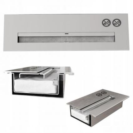 Kratki - BIO-Kamin 40,2x70 cm 2 kW weiß