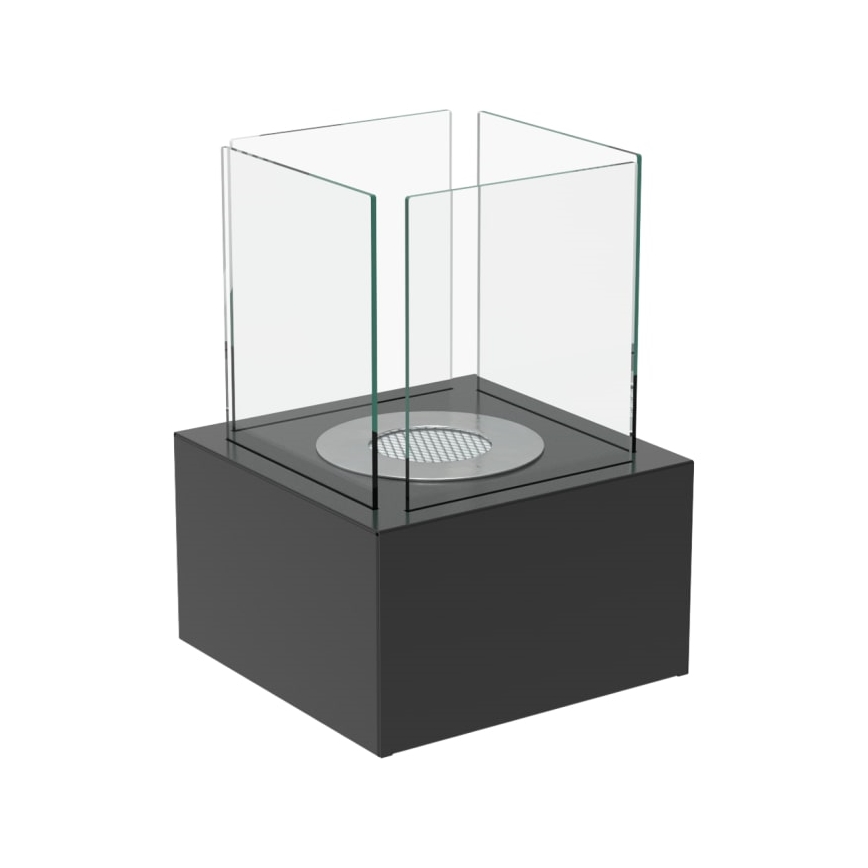 Kratki - BIO-Kamin 35,3x25 cm 1 kW schwarz