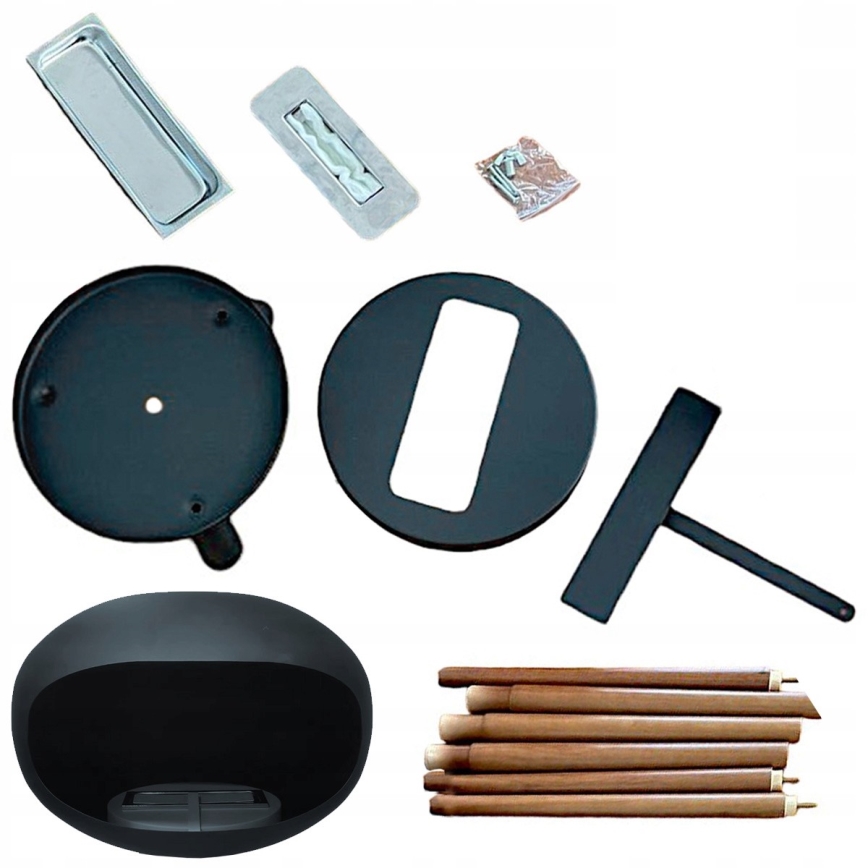 Bioethanol-Kamin TOKIO 45x100 cm 2kW schwarz