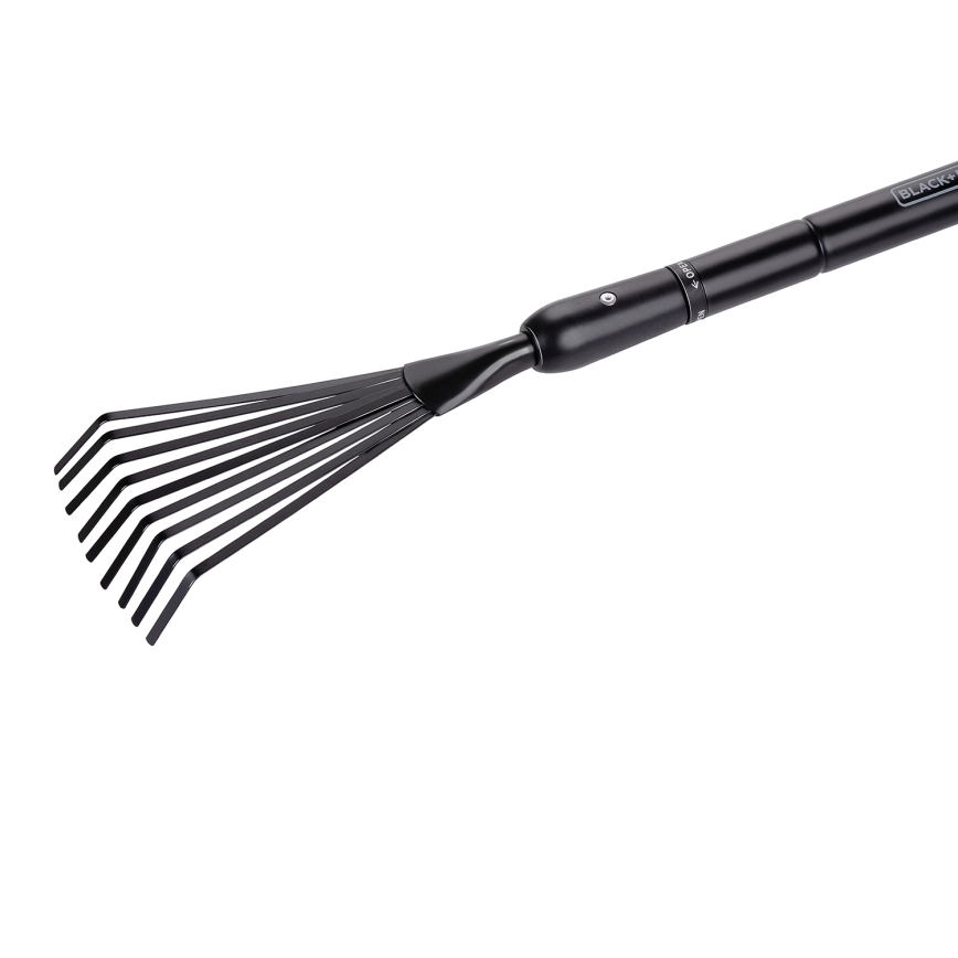 BLACK+DECKER - Ausziehbarer Rechen 77-110 cm