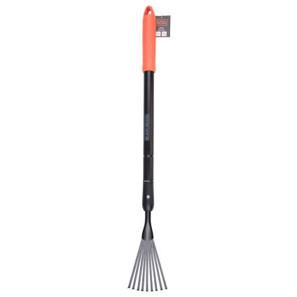 BLACK+DECKER - Ausziehbarer Rechen 77-110 cm