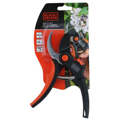 BLACK+DECKER - Gartenschere 200 mm