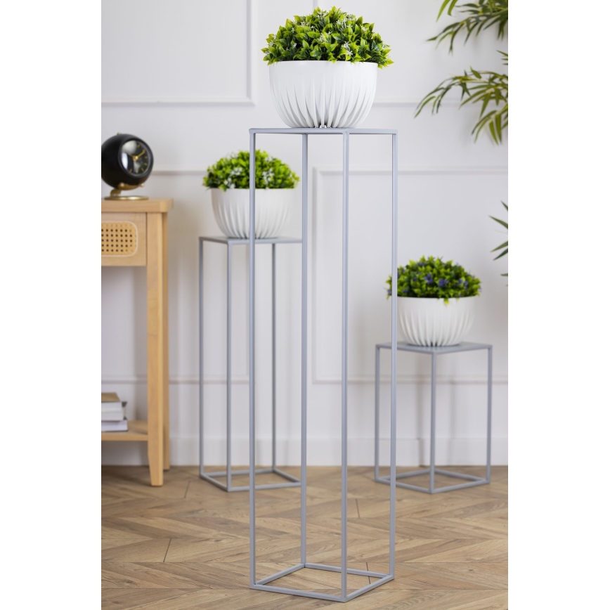Blumenständer 100x24 cm grau